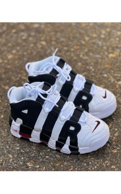 Nilke Air Uptempo Beyaz Siyah