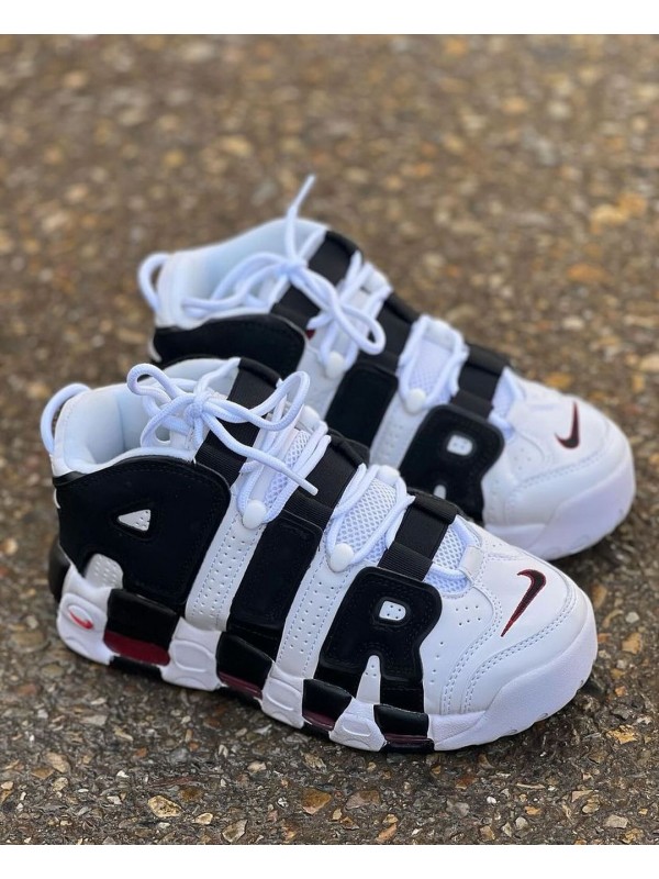 Nilke Air Uptempo Beyaz Siyah