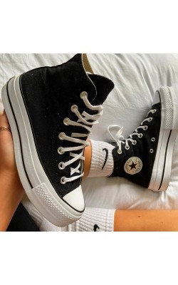 Converse Platform Siyah